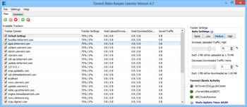 Torrent Ratio Keeper Leecher screenshot