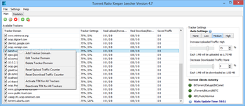 Torrent Ratio Keeper Leecher screenshot 2