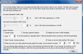 Torrent Ratio Keeper Monster screenshot 2