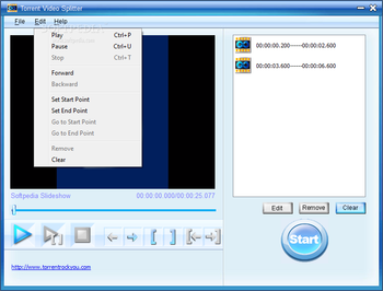 Torrent Video Splitter screenshot 4