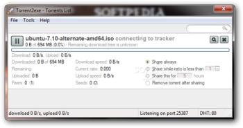 Torrent2Exe screenshot