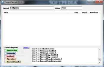 TorrentCascade screenshot
