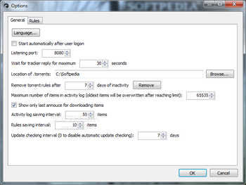 TorrentControl screenshot 2