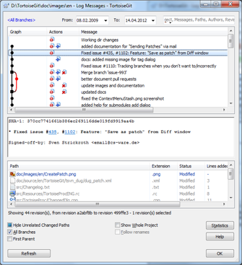 TortoiseGit  screenshot 2
