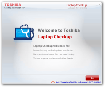 Toshiba Laptop Checkup screenshot