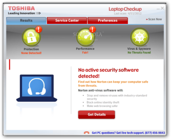 Toshiba Laptop Checkup screenshot 2