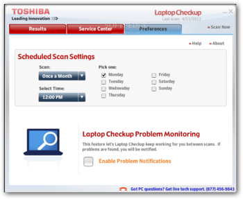 Toshiba Laptop Checkup screenshot 5