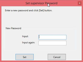 TOSHIBA Supervisor Password Utility screenshot 3