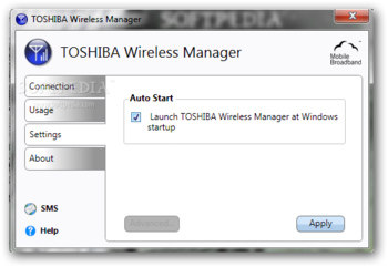 Toshiba Wireless Manager screenshot 2