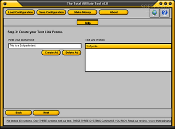 Total Affiliate Page Creator Tool screenshot 3