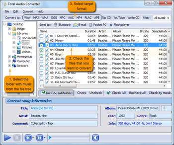 Total Audio Converter screenshot