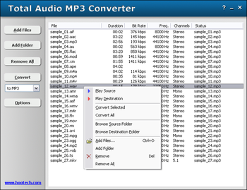 Total Audio MP3 Converter screenshot 3