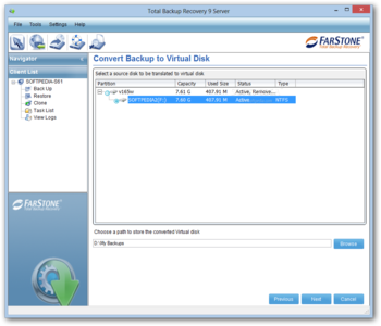 Total Backup Recovery Server screenshot 15