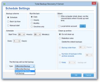 Total Backup Recovery Server screenshot 8