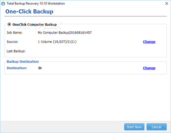 Total Backup Recovery Workstation screenshot 16