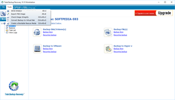 Total Backup Recovery Workstation screenshot 3