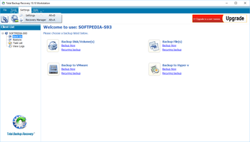 Total Backup Recovery Workstation screenshot 4
