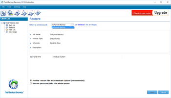 Total Backup Recovery Workstation screenshot 7