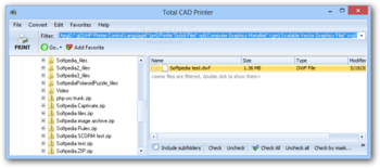 Total CAD Printer screenshot
