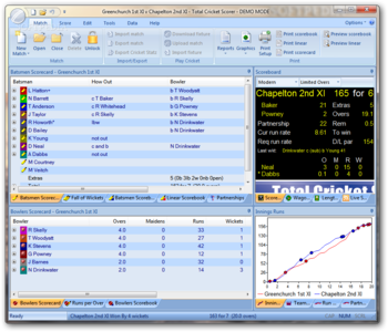 Total Cricket Scorer screenshot