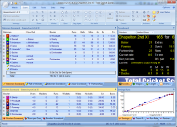 Total Cricket Scorer screenshot
