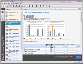 Total Directory Report screenshot