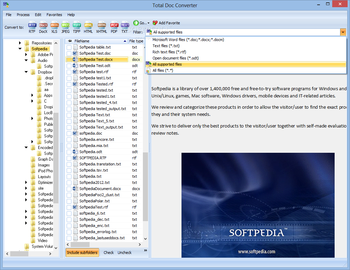 Total Doc Converter screenshot 2