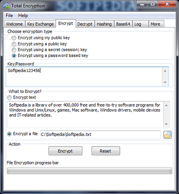 Total Encryption screenshot 2