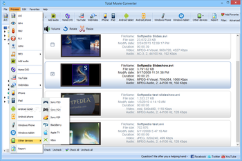 Total Movie Converter screenshot 2