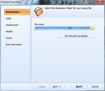 Total Outlook Converter screenshot 3