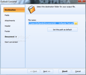 Total Outlook Converter screenshot 8