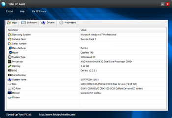 Total PC Audit screenshot