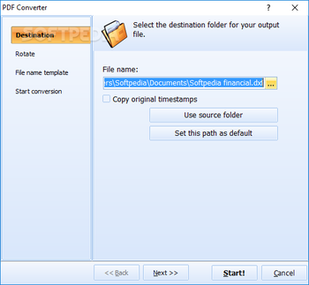 Total PDF to DXF Converter screenshot 2