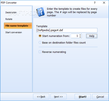 Total PDF to DXF Converter screenshot 4