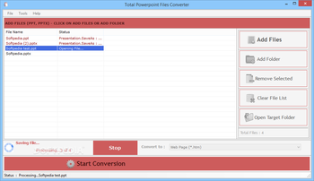 Total PowerPoint Files Converter screenshot 5