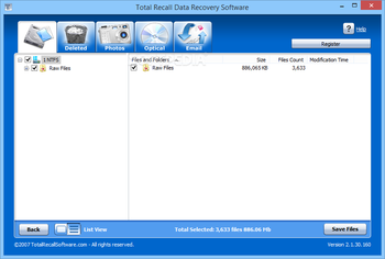 Total Recall Data Recovery Software screenshot 5