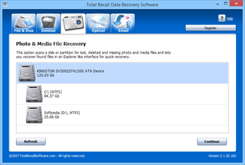 Total Recall Data Recovery Software screenshot 7