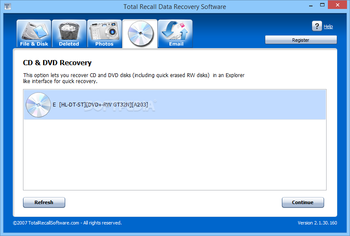 Total Recall Data Recovery Software screenshot 8