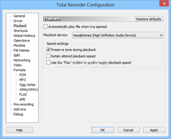 Total Recorder Developer Edition screenshot 17