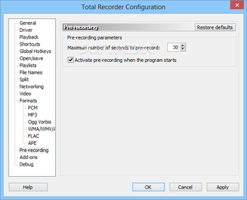 Total Recorder Developer Edition screenshot 25