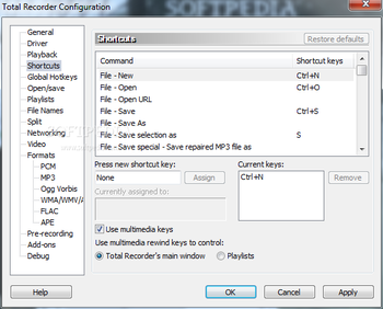 Total Recorder Standard Edition screenshot 11