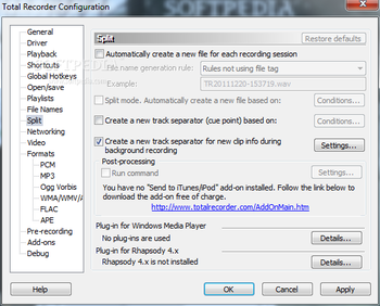 Total Recorder Standard Edition screenshot 15