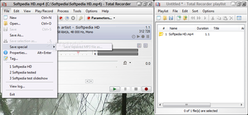 Total Recorder Standard Edition screenshot 2