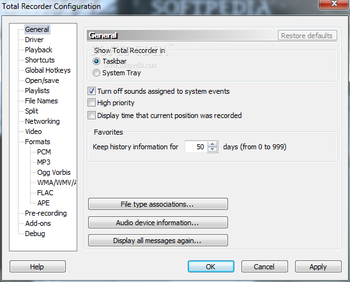 Total Recorder Standard Edition screenshot 9