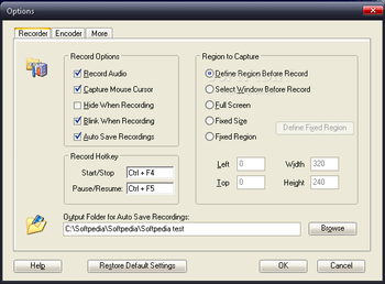 Total Screen Recorder Flash screenshot 3
