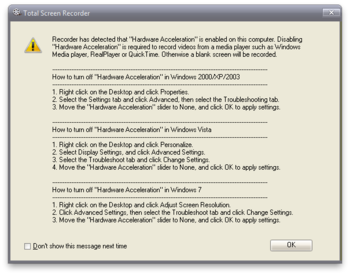 Total Screen Recorder Standard screenshot 5