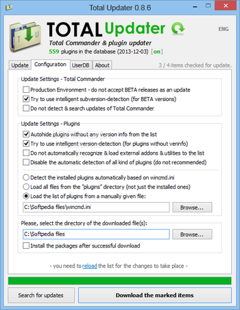 Total Updater screenshot 2