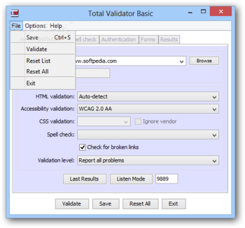 Total Validator Basic screenshot 2