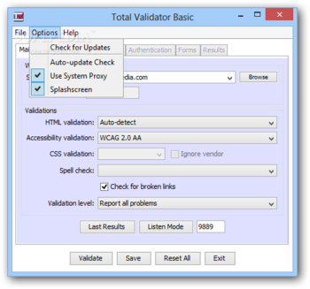 Total Validator Basic screenshot 3