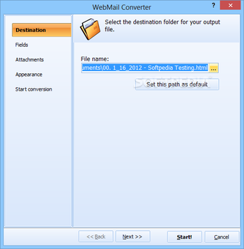 Total Webmail Converter screenshot 3